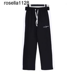 New 24ss designer American simple sweatpants casual pants fashion brand womens summer men's growth pants
