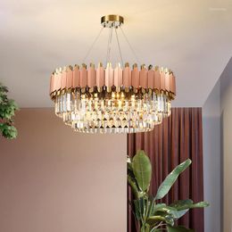 Chandeliers Luxury Led Crystal Chandelier For Living Dining Room Modern Home Decor Kitchen Lamp Creative Indoor Lighting Cristal Lustre