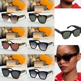 Womens Luxury Round Sunglasses Fashion Inlaid Letter Legs High Quality Large Frame Color Changing UV400 Resistant Glasses 7 colors available Z1647W