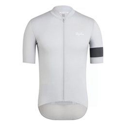 Breathable Mens Short Sleeve Cycling jersey RAPHA Team Maillot Road Racing Tops Quick Dry MTB Bike Shirts Bicycle Uniform Ropa Cic265J