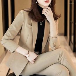 Work Dresses Professional Suit Outerwear Female 2023 Temperament Casual Small