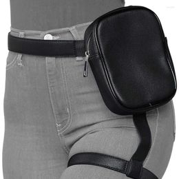 Waist Bags Women's And Leg Belt Leather Cool Girl Wallet Outdoor Hiking Motorcycle Strap Bag