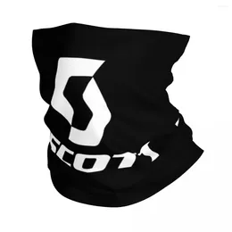 Scarves White Scotts Bike Logo Bandana Neck Gaiter Balaclavas Face Mask Scarf Headband Hiking For Men Women Adult All Season