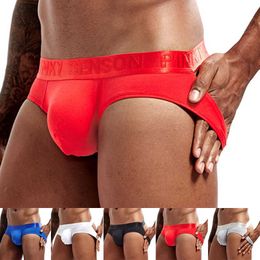 Underpants 2023 Mens Sexy Gay Underwear Briefs Jockstrap Briefs G String Thongs Men Gay Penis Pouch Panties Low Rise Male Underpant Y23