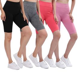Yoga Shorts C Crush Biker Shorts för kvinnor Hög midja Sömlös träning Bike Shorts-Yoga Shorts-Womens Running Shorts Mage Control Shorts