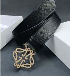 313 Leather Belt, Brand, New Classic Double-sided Top Layer, Lychee Grain Cowhide, Lar