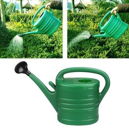 Watering Equipments 5L PP Handle Can Long Mouth Lightweight Easy Clean With Removable Spout Large Capacity Gardening Tools Plant S296q