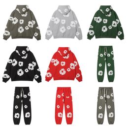 Mens Sweatpants Designer Sweat Suit Man Trousers Free People Movement Clothes Sweatsuits Green Red Black Hoodie Hoody Floral