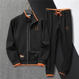 Luxury Men's Tracksuits designer men's sportswear luxury men's cotton long -sleeved classic fashion pocket running casual men's clothes, clothing pants jackets
