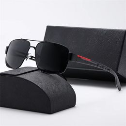 luxury Oval sunglasses for men designer summer shades polarized eyeglasses eyewear unlimited black vintage oversized sun glasses of women male sunglass with box