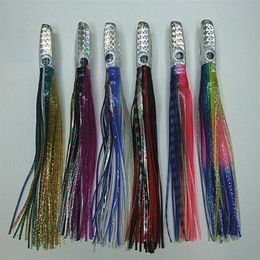 10inch 170g Resin Head With Double Octopus Skirt Sea Game Trolling Fishing Lure Tuna Bait Marlin Lure244u