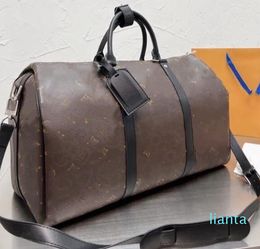 Capacity Women Men Outdoor Luggage Tote Luxury Zipper Closure Shoulder Bag Handbag