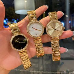 Wristwatches French High Quality Watch For Women Charming Gift Lady Stainless Steel Quartz Paris Fashion