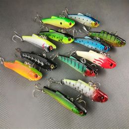 Whole Lot 24 Fishing Lures Lure Fishing Bait Crankbait Fishing Tackle Vib Hooks Bass 7 3g 7 7cm279i