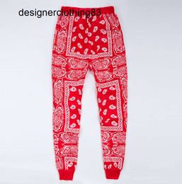 2023 Wholesale-mens joggers sweatpants swag pantalones hombre red blue bandana mens pants hip hop women trousers streetwear