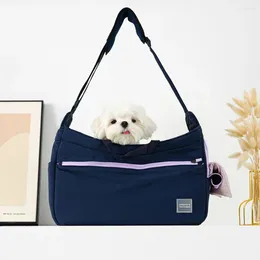 Dog Carrier Cute Pet Shoulder Bag Travel Cross Body Business Packages Transport Basket For Samll Medium Dogs