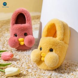 Slipper Kids Slippers Winter Children Cotton Shoes Warm Furry Nonslip Baby Girl Indoor Plush Toddler For Boys Miaoyoutong 231122