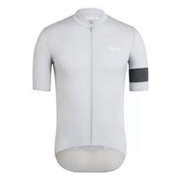Breathable Mens Short Sleeve Cycling jersey RAPHA Team Maillot Road Racing Tops Quick Dry MTB Bike Shirts Bicycle Uniform Ropa Cic214D