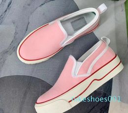 Designer Tennis Casual Shoes Running TrainingDesigner Sports Shoes Italian Luxury White Pink Classic Jacquard Denim Vintage Women Men Slip On Slide