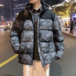 Men's Down Parkas 2023 Camouflage Puffer Winter Jackets Men Parkas Warm Thicken Outdoor Sports Windbreaker Men Coats Jackets With Hood Padded Coat J231121