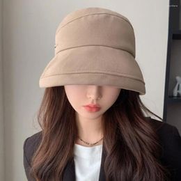 Berets Solid Colour Hat Stylish Women's Winter Fisherman Hats Windproof Warm For Outdoor Adventures Versatile