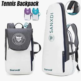 Tennis Bags Backpack Badminton Bag Padel Squash Rackets Large Capacity Racquet y231121