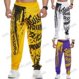 Men's Pants Stylish Joggers Sweatpants Fitness Quick Dry Casual Bodybuilding Joggers Pants Soft Loose Men Sweatpants for Gym T231122