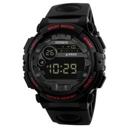 Wristwatches Luxury Mens Digital LED Watch Date Sport Men Outdoor Electronic Wristwatch Femme Gift Wrist RelojWristwatches