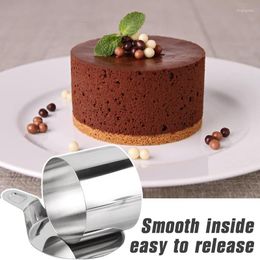 Baking Moulds 430 Stainless Steel Salad Bakeware Mould DIY Tools Cupcake Dessert Mousse Ring Cake Cheese Tool