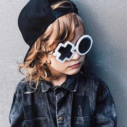 Other Fashion Accessories Fashion Irregular Sunglasses Children XO Shaped Brand Designer Round Sun Glasses Baby Girls Eywear UV400 Outdoor Shades Ocul J230422