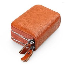 Wallets Fashion Pu Leather Zipper Wallet For Women Clutch Bag Card Holder Female Folding Small Coin Purse Money Change Pouch Key Storage