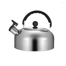 Water Bottles 2023 The Latest 3L/4L Stainless Steel Kettle El Singing Pan Household Hemispherical Gas Induction Cooker Teapot