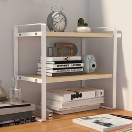 Bathroom Shelves Nordic Ins Style Desktop Rack Desk File Storage Rack Bedside Bay Window Sill Table Multi-layer Bookshelf Desk Shelf Gaming Desk 230422