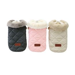 Pet Clothing Puppy Clothes Small Size Dog Cotton-Padded Jacket Small and Medium Sized Dog Clothes Dog Outfit Chihuahua Clothes 211269R