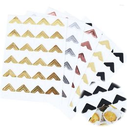 Gift Wrap Card Protector Stickers 120pcs Po Corner Self Adhesive Picture Frame