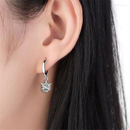 Stud Earrings 925 Sterling Silver Zirconia Star For Women Girls Wedding Female Pendientes Party Accessories