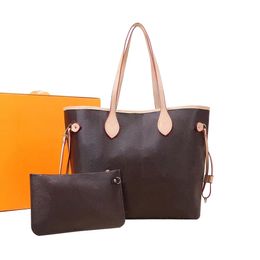 Womens Designer Totes bags louiseitys Famous Leather 2pcs set viutonity Messenger Shopping Bags Plain Cross body Ladies Shoulder Handbags Lady Wallets Purse