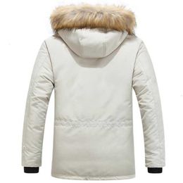 E47-1 Downs Parka Dhl Men Wolf Fur Hooded Fourrure Outwear Windproof Warm Down Jacket Coat7z0r