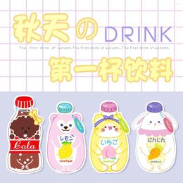 Gift Wrap Juice Drink Bottles Embroidery Patch Fabric Sticker For DIY Clothing Bag Mobile Cup Decoration Adhesive Repair Label Accessories