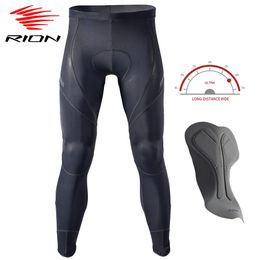 Cycling Pants RION Bicycle Clothing Road Bike Men Pants Racing Long Pants For Cycling Trousers Mountain Downhill Outdoor Sport Tights 231120