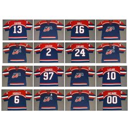 JEREMY ROENICK 2002 Team USA Hockey Jersey JOHN Leclair BILL GUERIN HOUEY HULL BRIAN LEETCH CHRIS CHELIOS DOUG WEIGHT KEITH TKACHUK MIKE rare