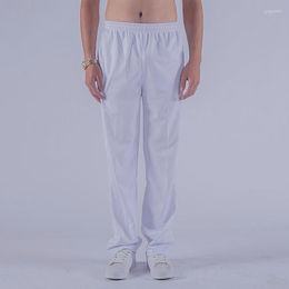 Men's Pants #5019 White Spring Autumn Track Men Women Fitness Casual Loose Elastic Waist Pantalon Homme Joggers Sweat