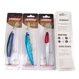 Big game Minnow fishing bait lure 17cm 27g 10colors Swimming Depth 1 5-3 5m saltwater crankbaits Walleye bass Artificial hard bait268i