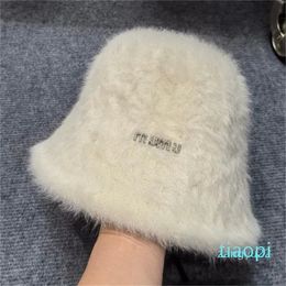 Designer Brim Hats hat female face small autumn winter Korean version of warm fisherman hat all