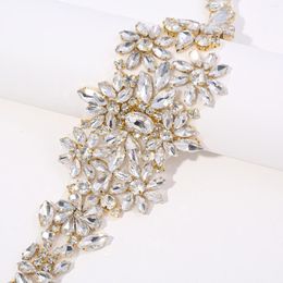 Wedding Sashes NZUK Handmadel Bridesmaid Sash Diamond Crystal Dress Belt Rhinestone Bridal For Party