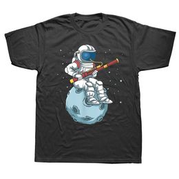 Men's T-Shirts Funny Astronaut Bassoon Band Player Bassoonist T Shirts Graphic Streetwear Short Sleeve Birthday Gifts Summer Style Tshirt Men Z0421