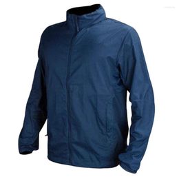 Men's Jackets Lightweight Sun-Protective For Men Summer Quick Drying Anti-UV Skin Coat Military Waterproof Windbreaker Hoodies Tops