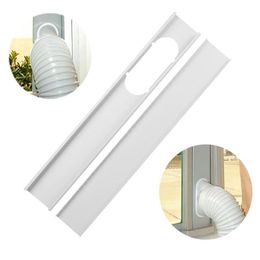 Mobile Air Conditioner Cover Universal Adjustable Windshield Baffle Shield Wind Window Sealing Plate Splint Deflector Shade320A