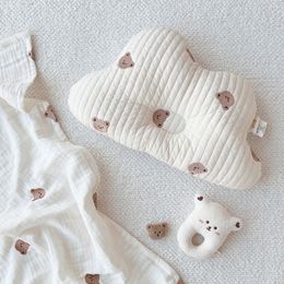 Pillows MILANCEL Baby Pillow Animal Print Infant Boys Bear Pillow 230422