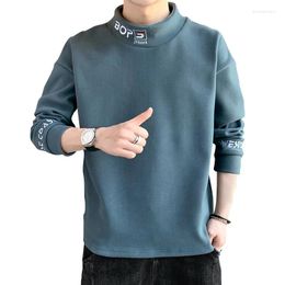 Men's Hoodies Double-sided German Velvet Sweater For Autumn And Winter 2023 Paired With A Long Sleeved Warm Base Shirt Plush Hood